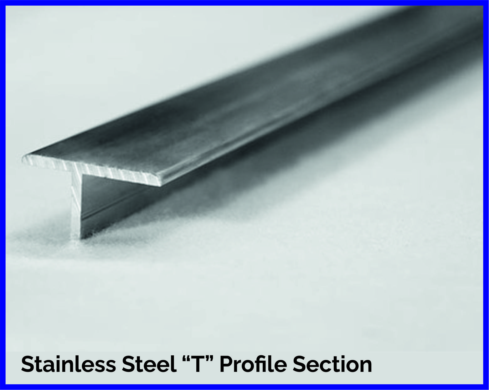 Decorative Stainless Steel T Profile Section